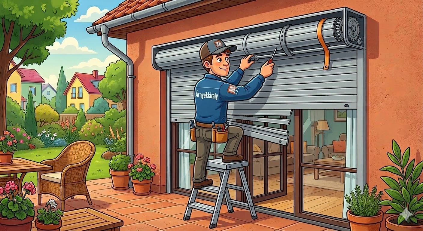 Redőny és árnyékoló javítás Kazincbarcikán: kiszállás és gyors megoldás