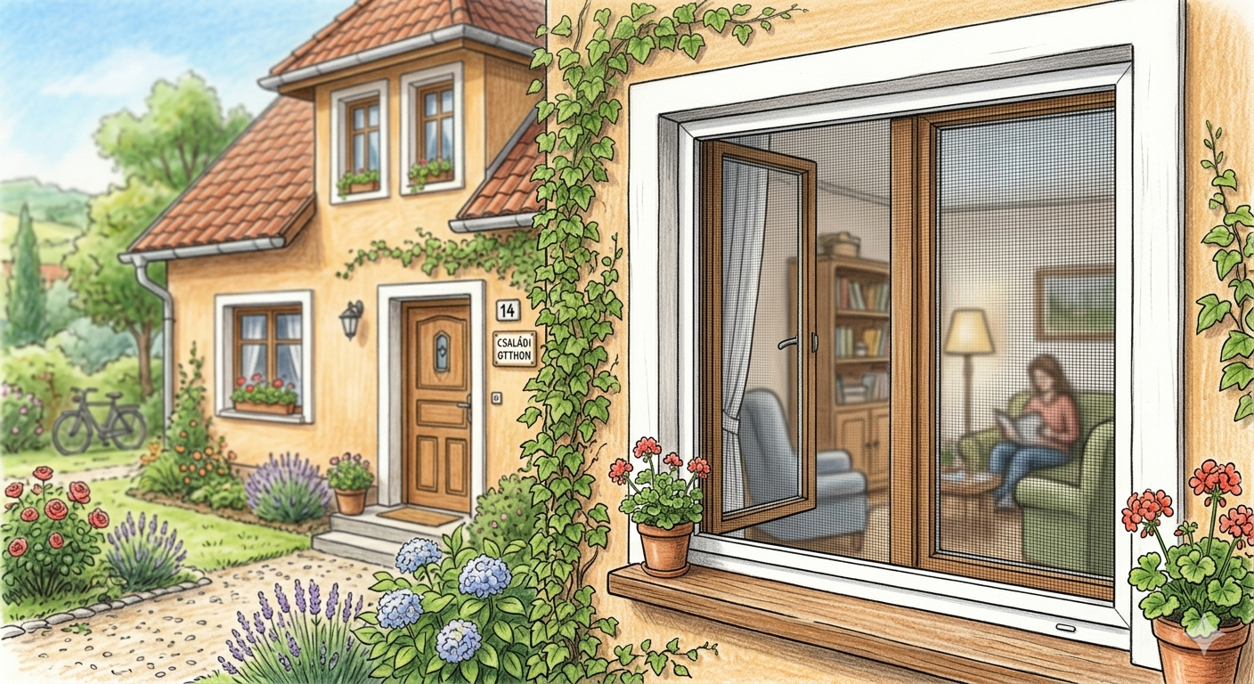 Szúnyogháló típusok összehasonlítása: fix, szárnyas, rolós vagy pliszé?